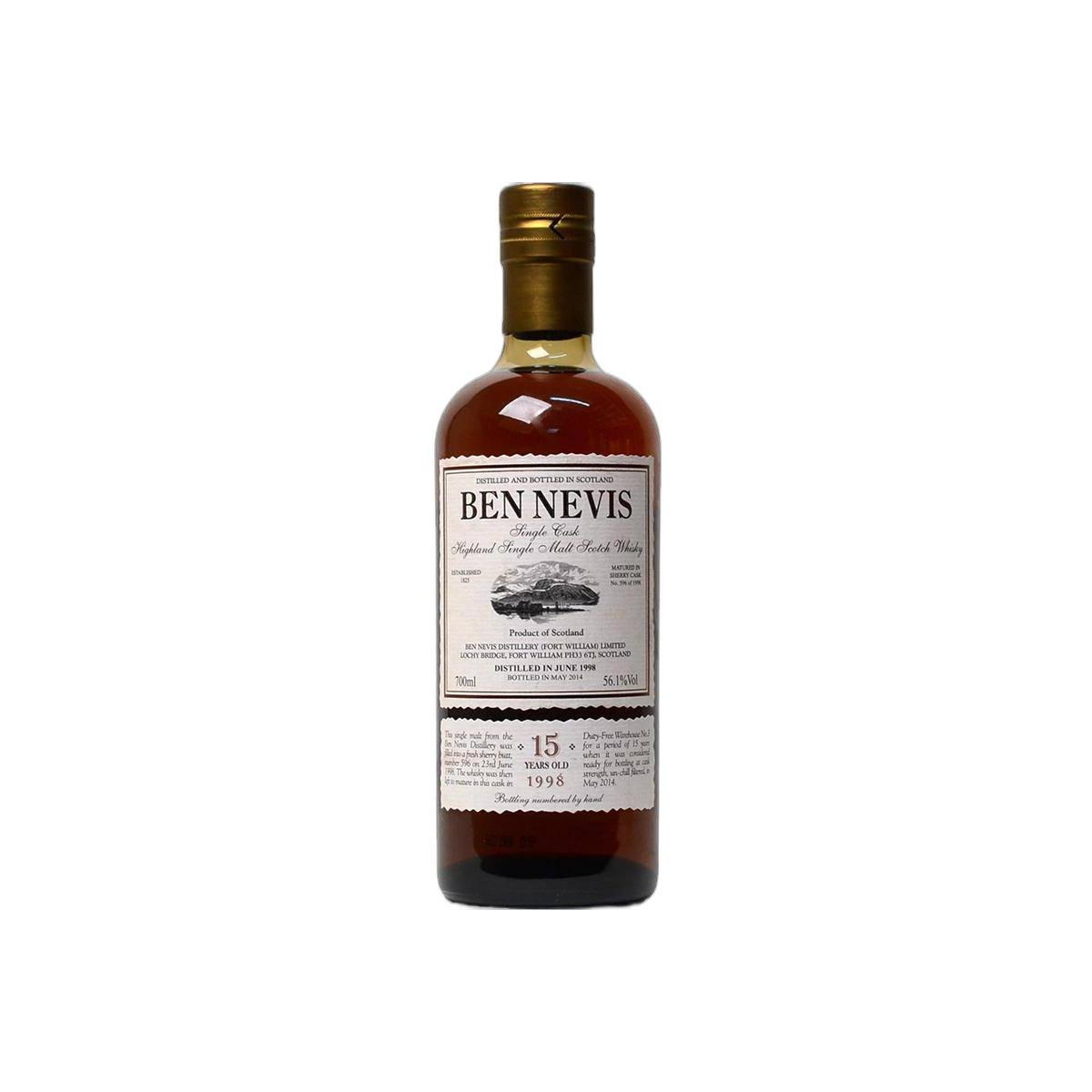 Ben Nevis Single Cask 1998 15 Years Single Malt Whisky 2