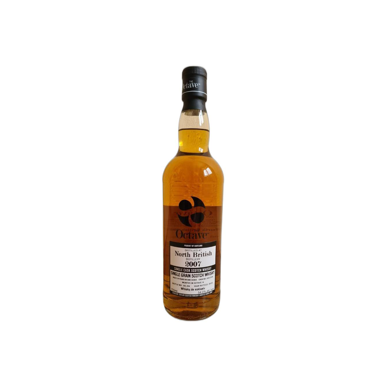 North British The Octave 2007 14 Years Single Grain Whisky