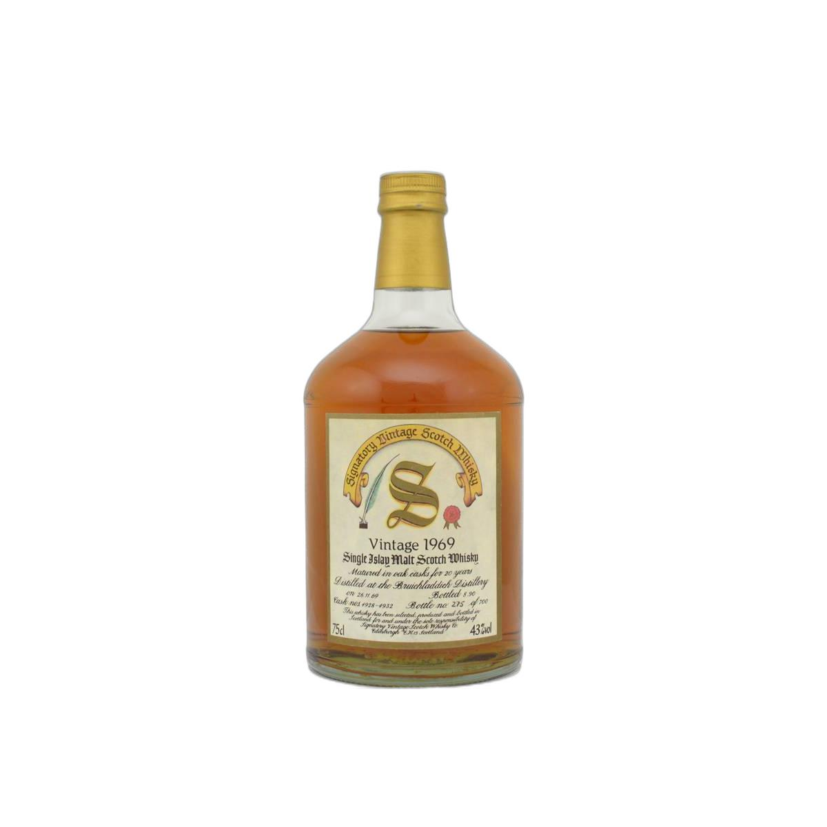 Bruichladdich Vintage Collection - Dumpy 1969 20 Years Single Malt Whisky