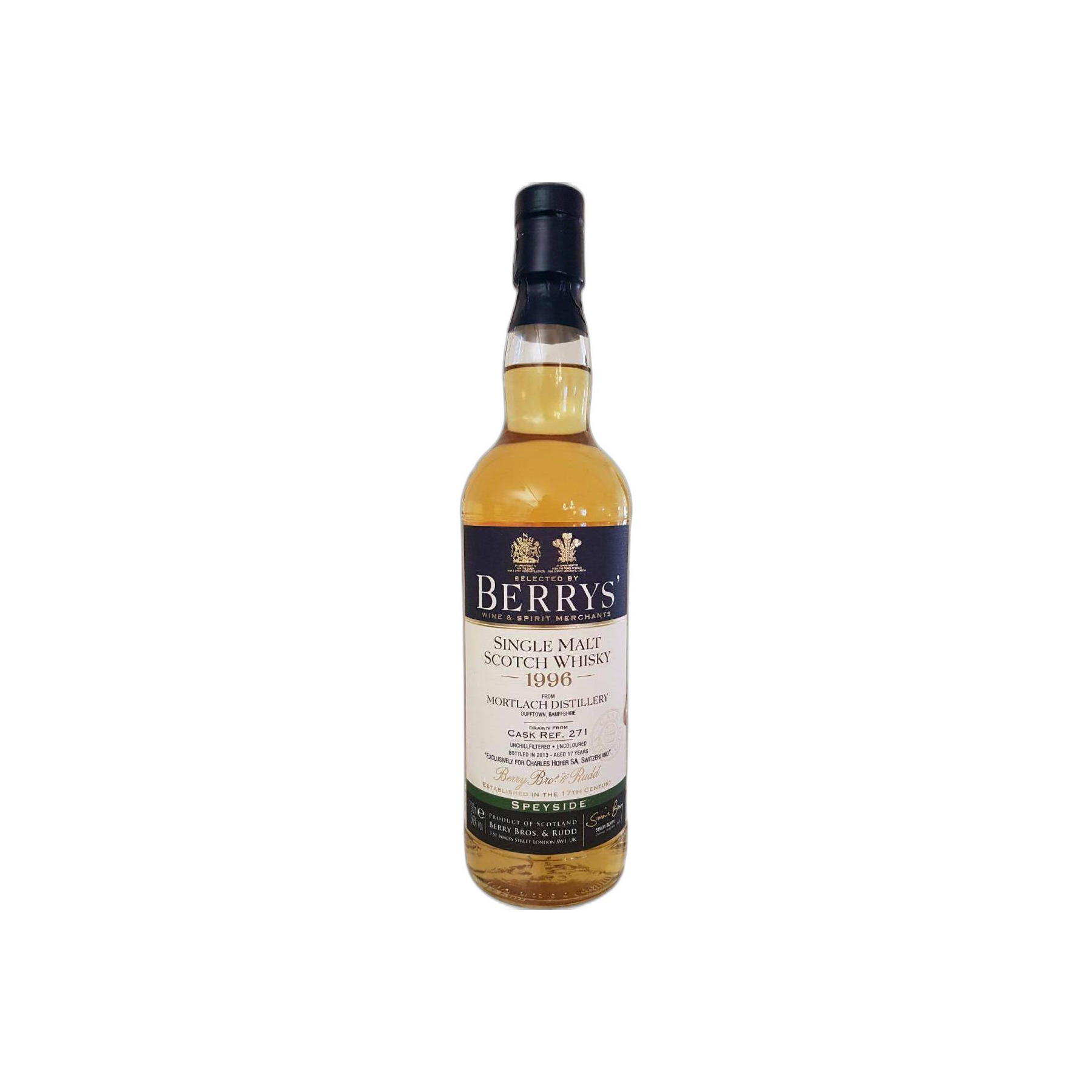 Mortlach 1996 17 Years Single Malt Whisky