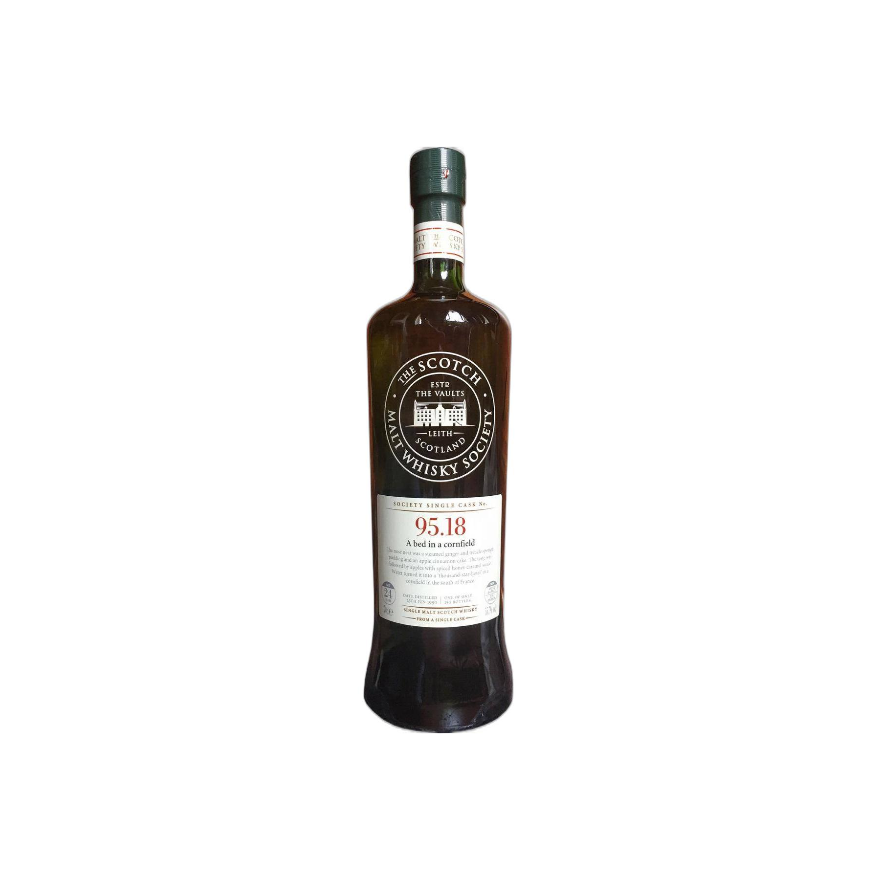 The Scotch Malt Whisky Society 1990 24 Years Single Malt Whisky