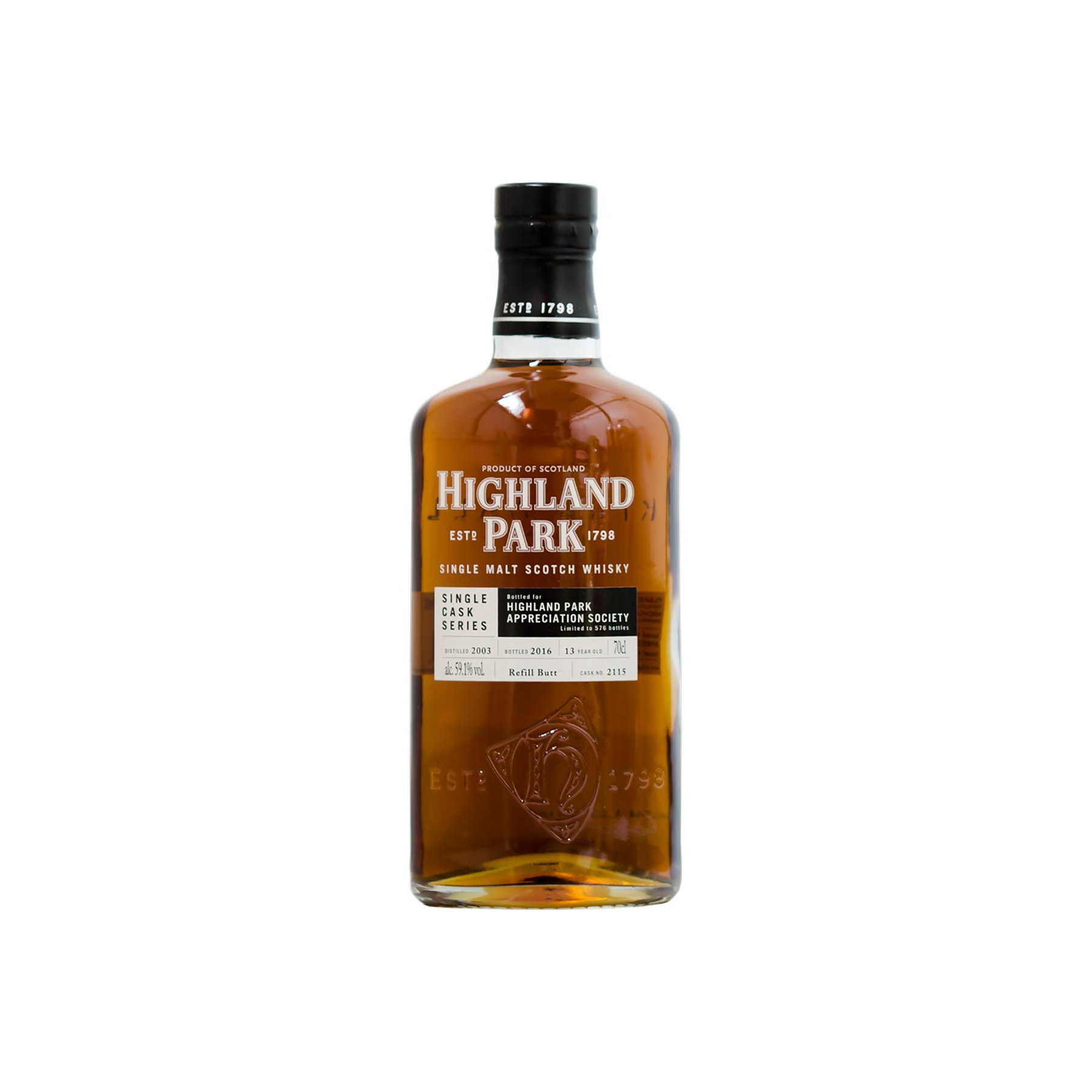 Highland Park Single Cask 2003 13 Years Single Malt Whisky