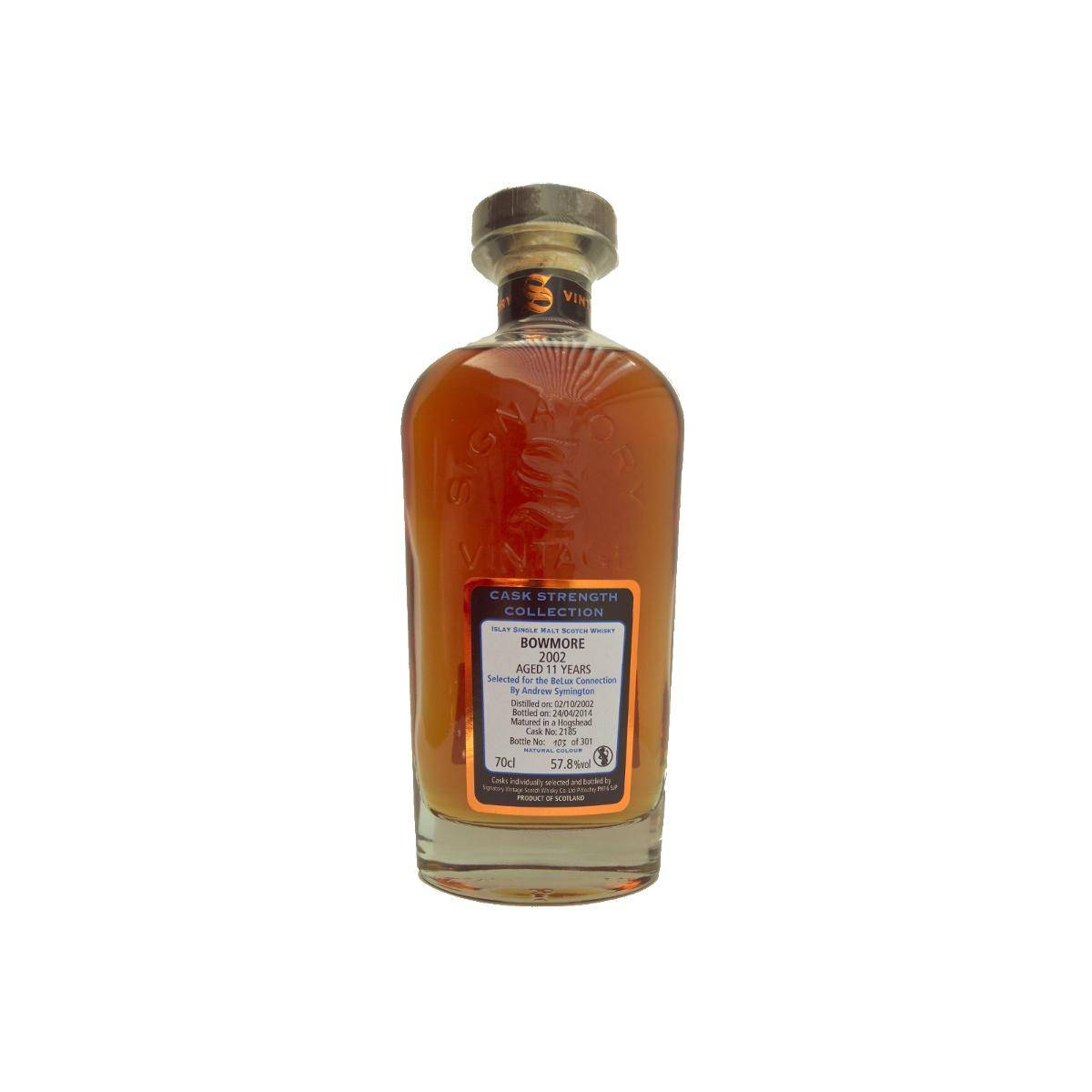 Bowmore Cask Strength Collection 2002 11 Years Single Malt Whisky