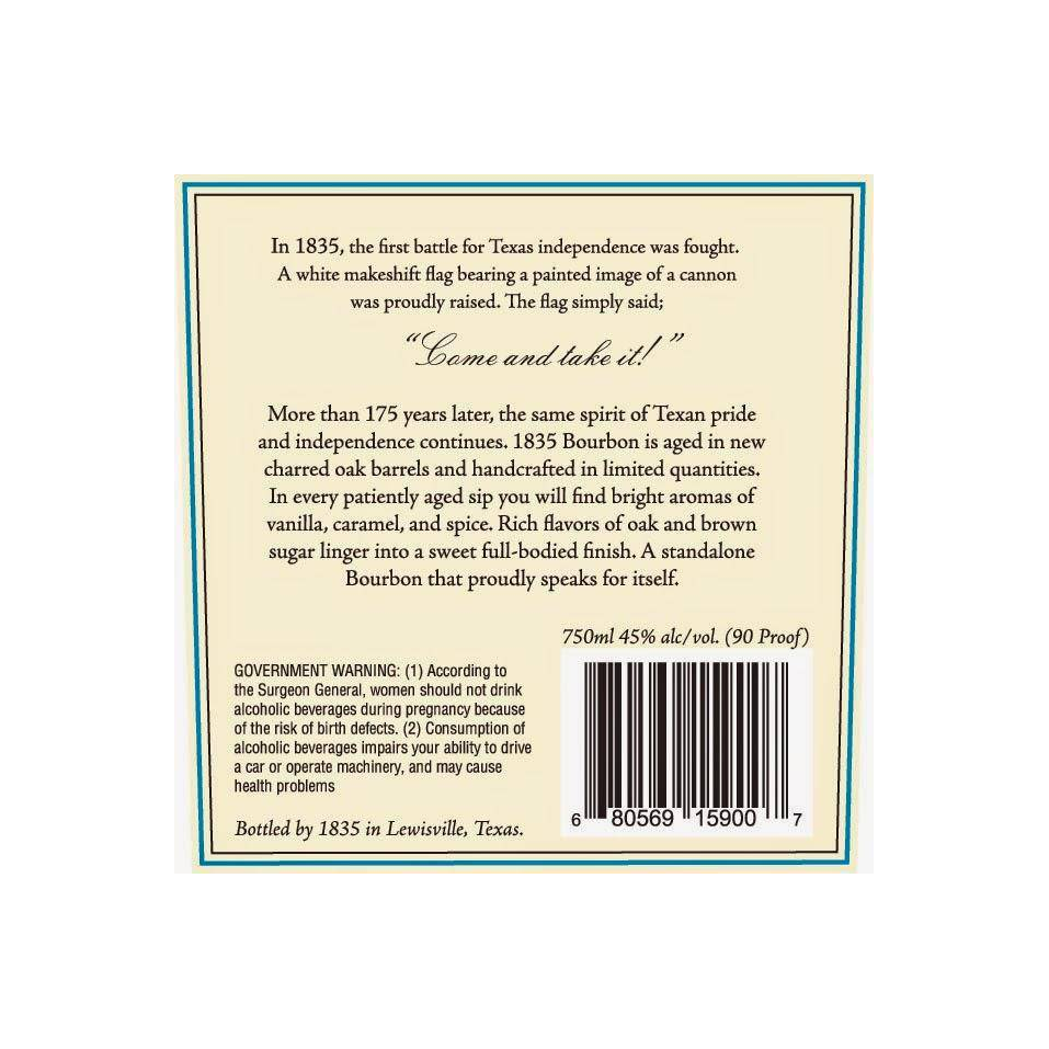 1835 Bourbon Whiskey 2