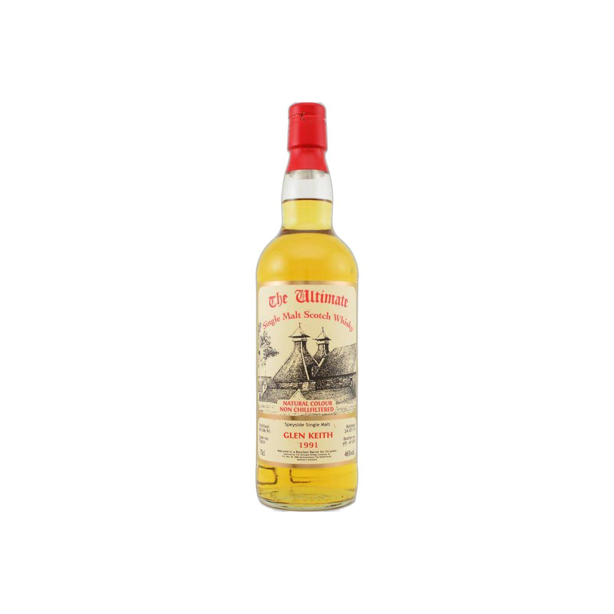 Glen Keith The Ultimate 1991 24 Years Single Malt Whisky