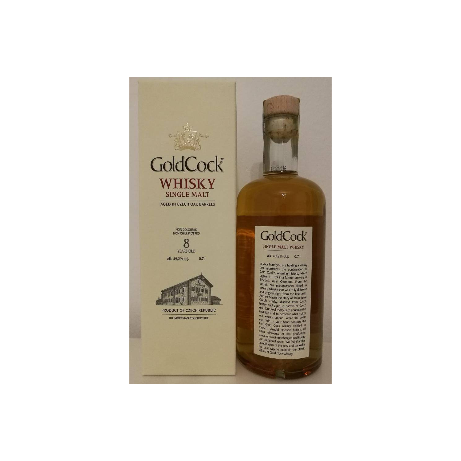 Gold Cock 8 Years Single Malt Whisky 2