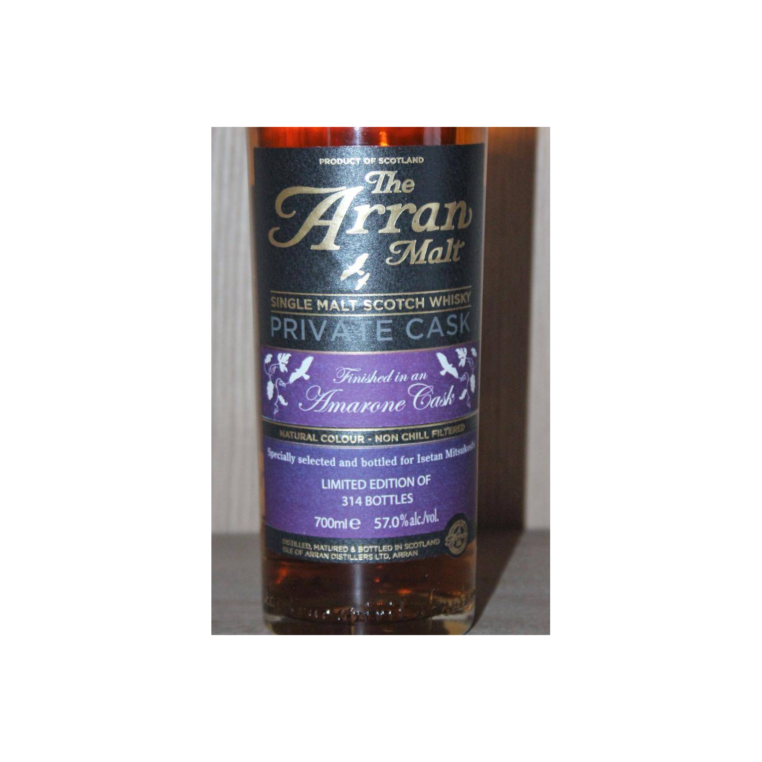 Arran Private Cask Single Malt Whisky 2