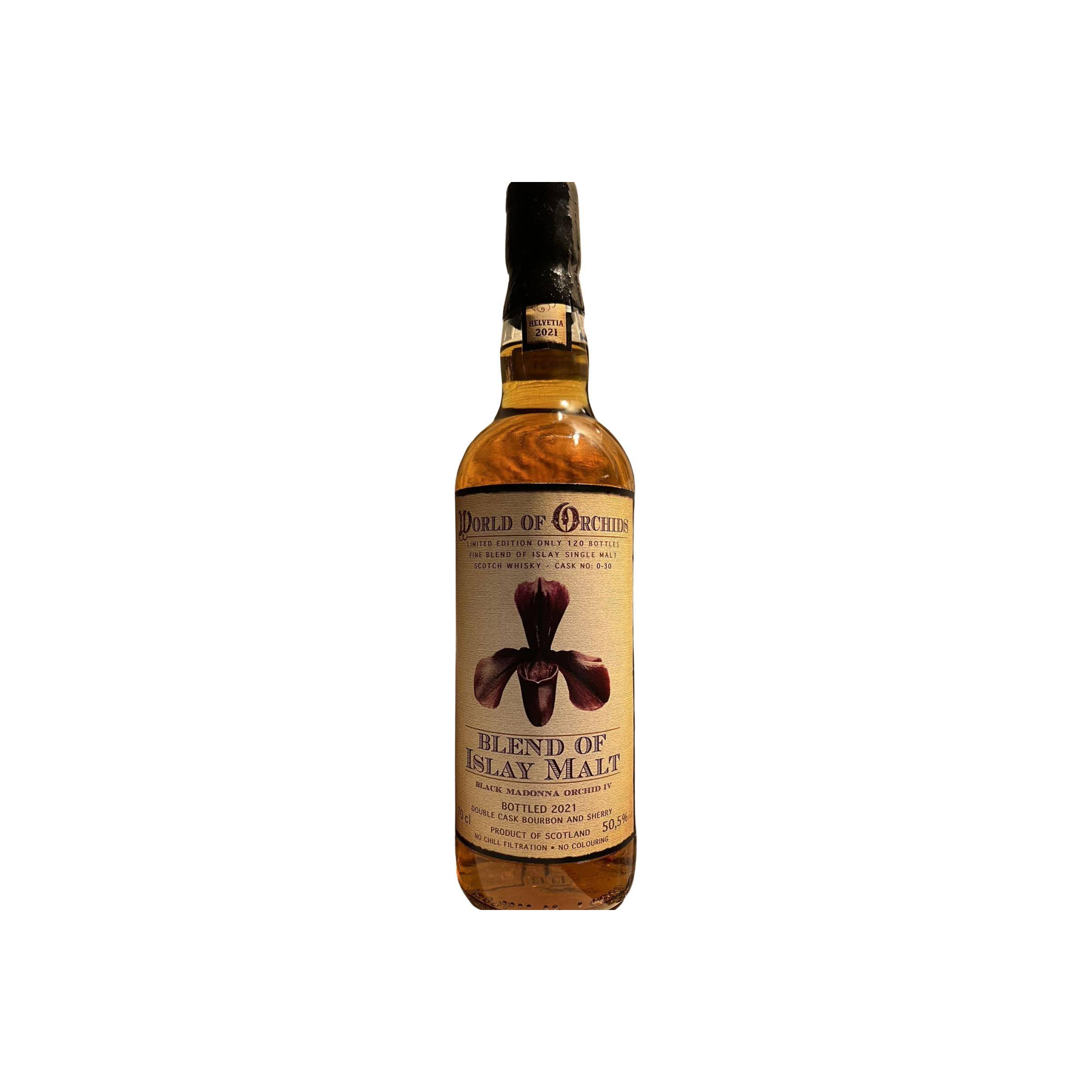 Blend of Islay Malt Black Madonna Orchid IV JW