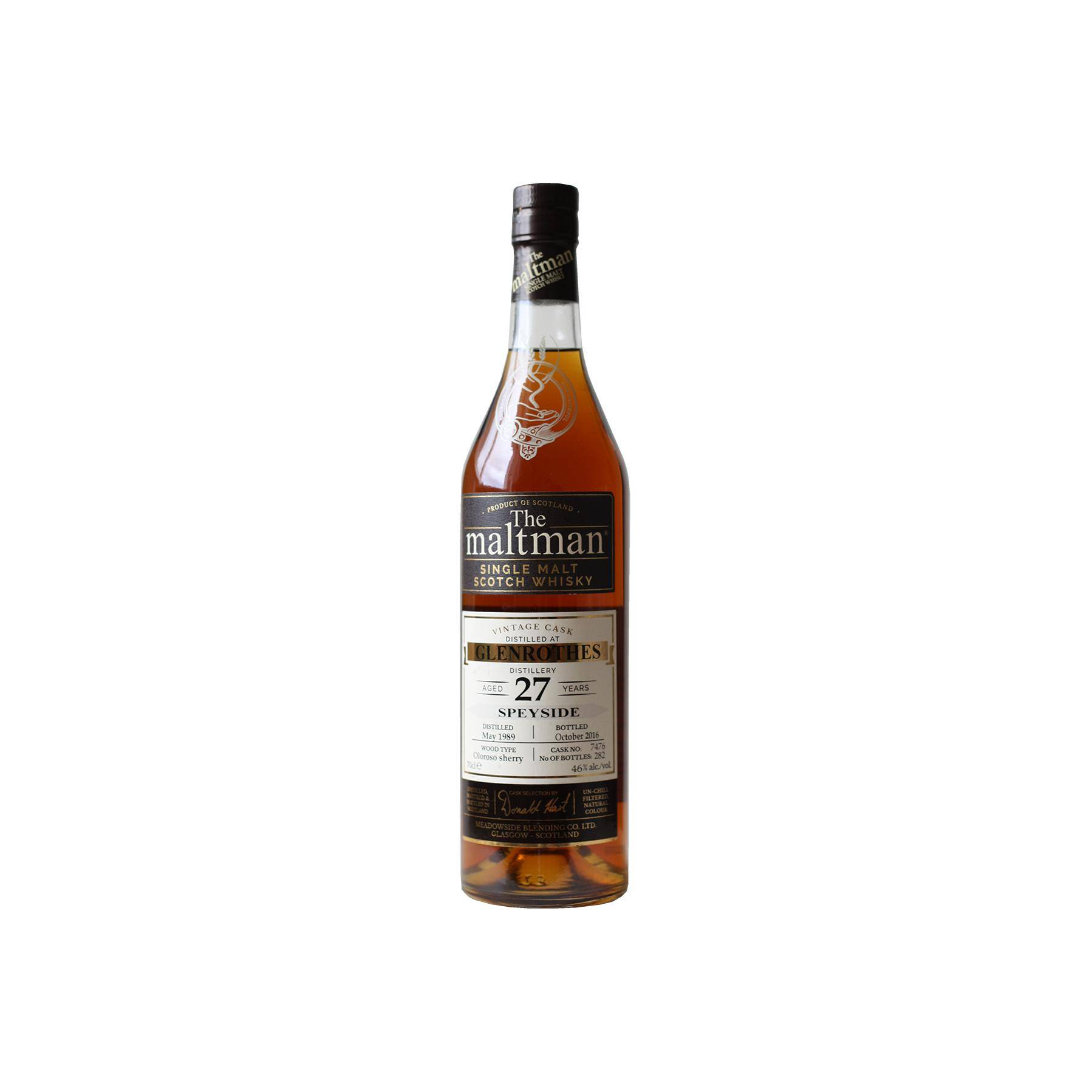 The Glenrothes 1989 27 Years Single Malt Whisky