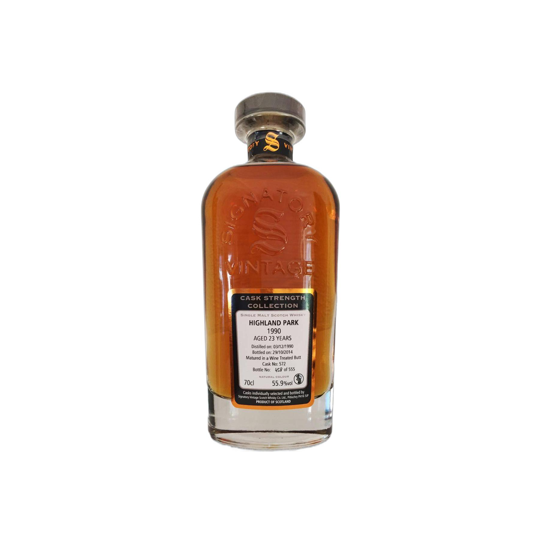 Highland Park Cask Strength Collection 1990 23 Years Single Malt Whisky
