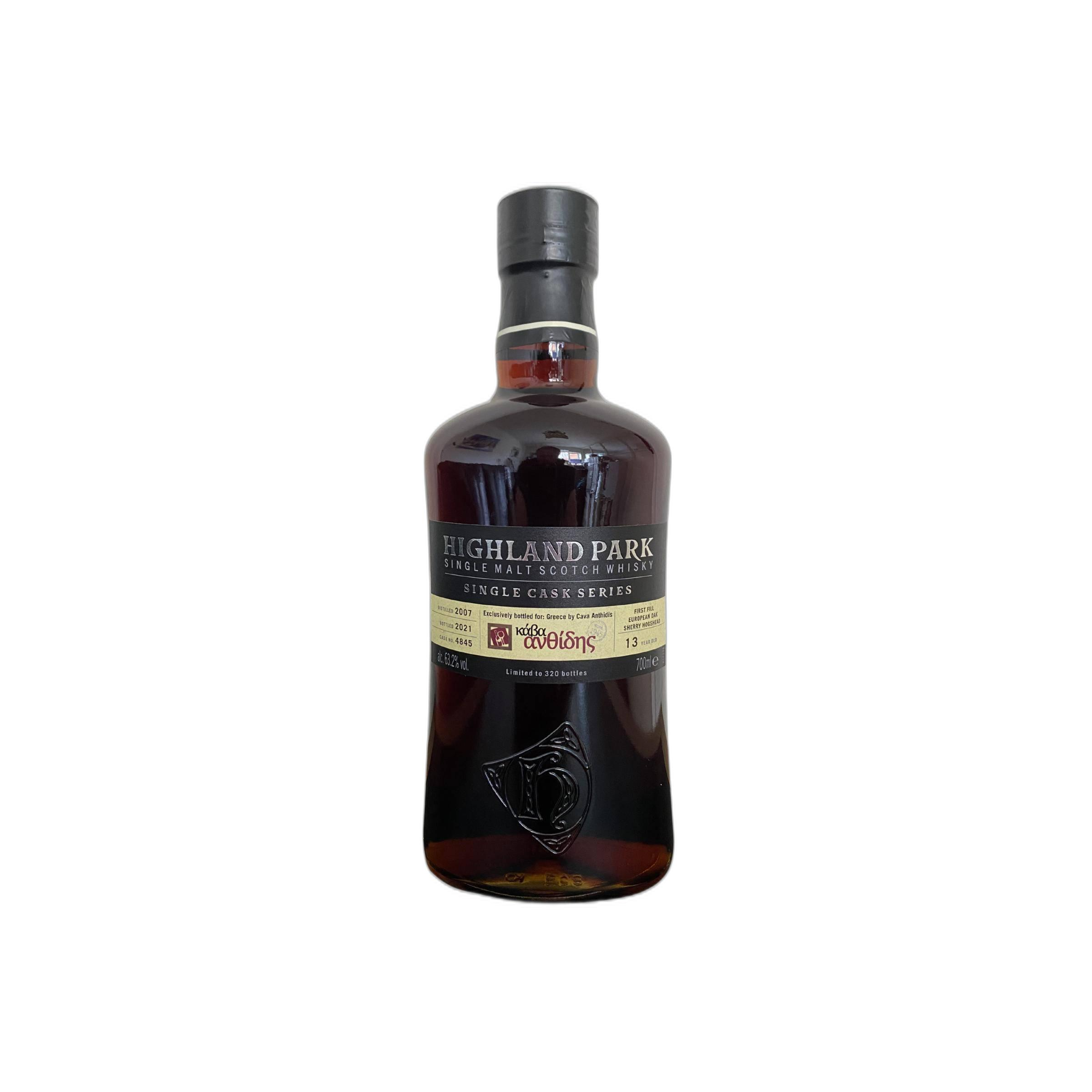 Highland Park Single Cask 2007 13 Years Single Malt Whisky