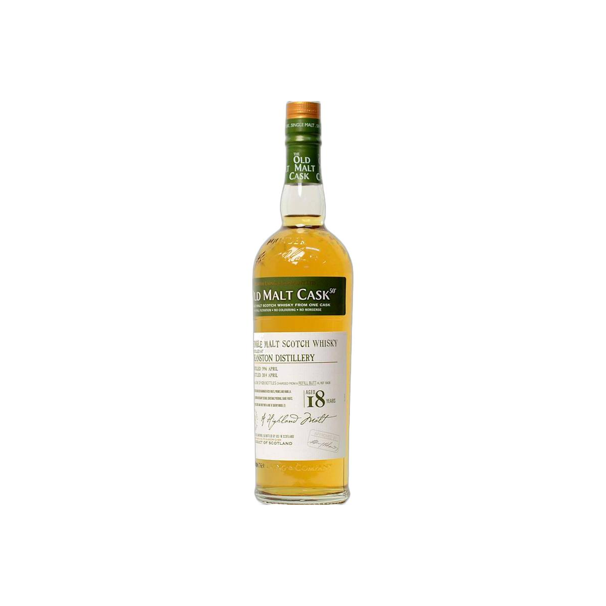 Deanston Old Malt Cask 1996 18 Years Single Malt Whisky 2