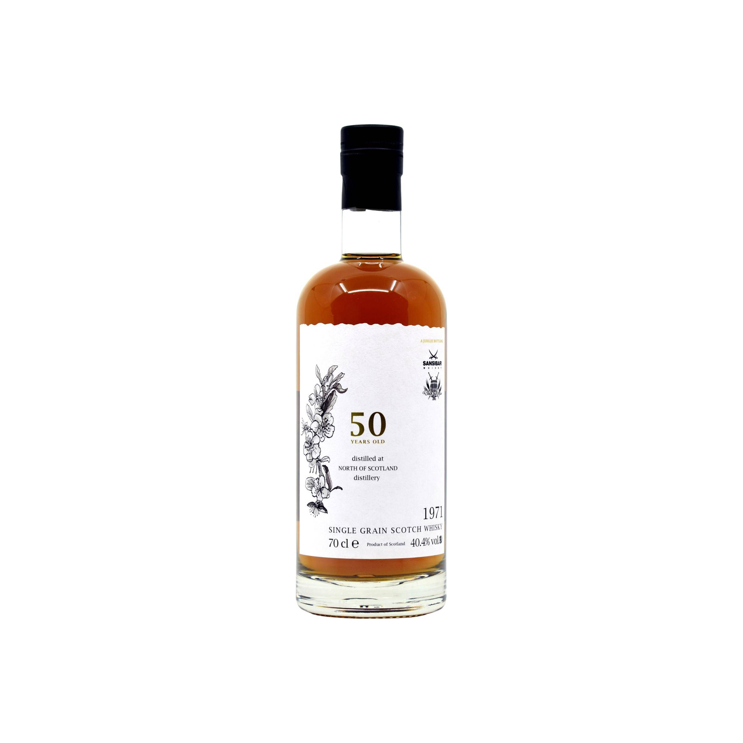 North of Scotland 1971 50 Years Single Grain Whisky