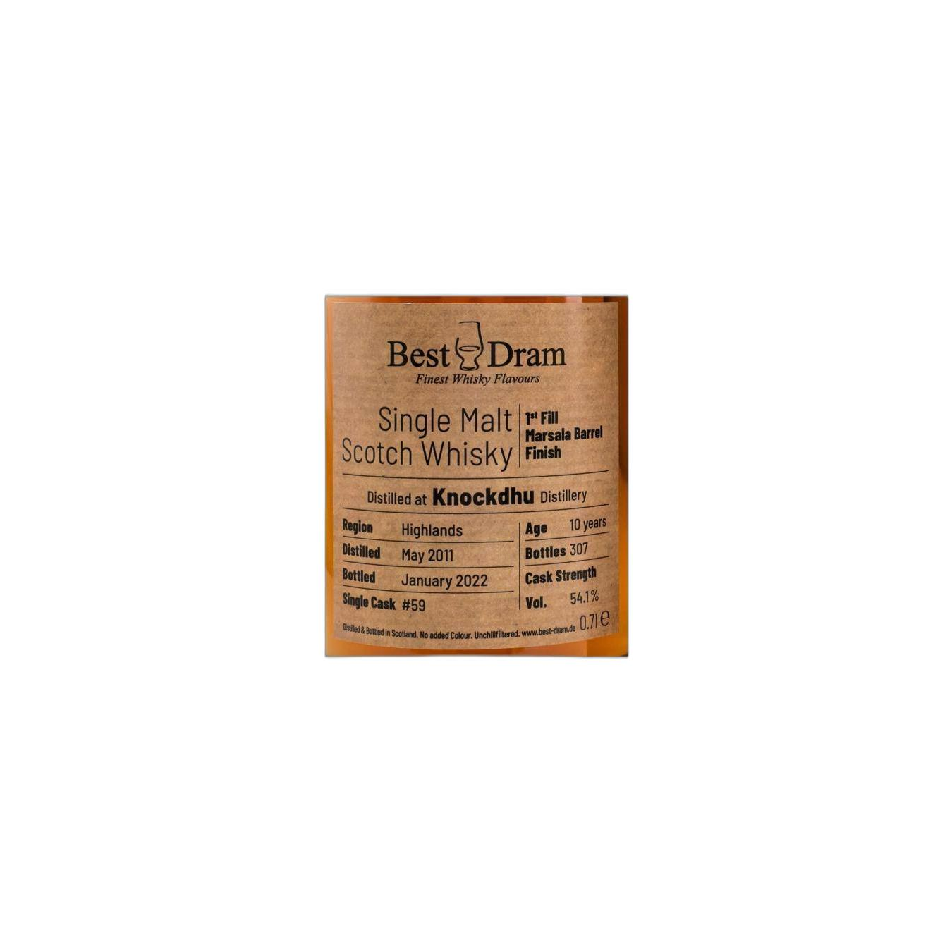 The Knockdhu 2011 10 Years Single Malt Whisky 3