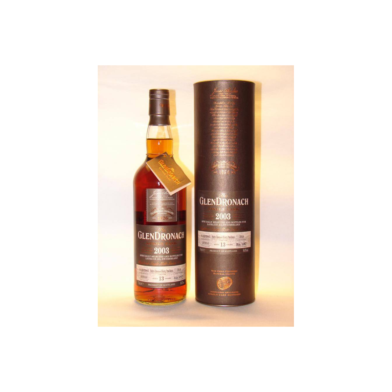 GlenDronach Single Cask 2003 13 Years Single Malt Whisky 3