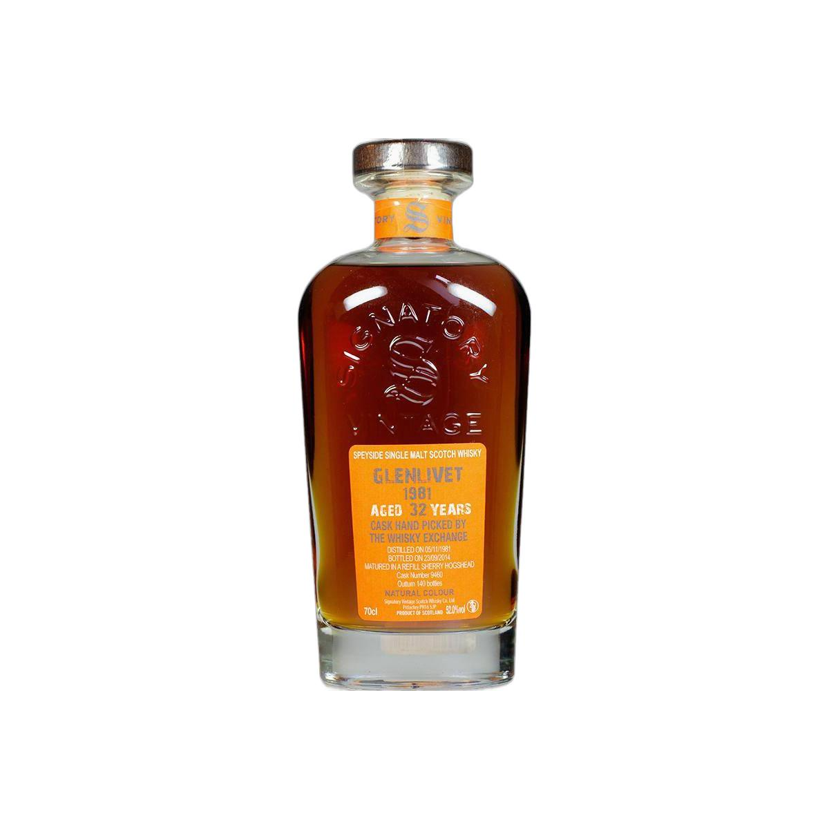The Glenlivet Cask Strength Collection 1981 32 Years Single Malt Whisky