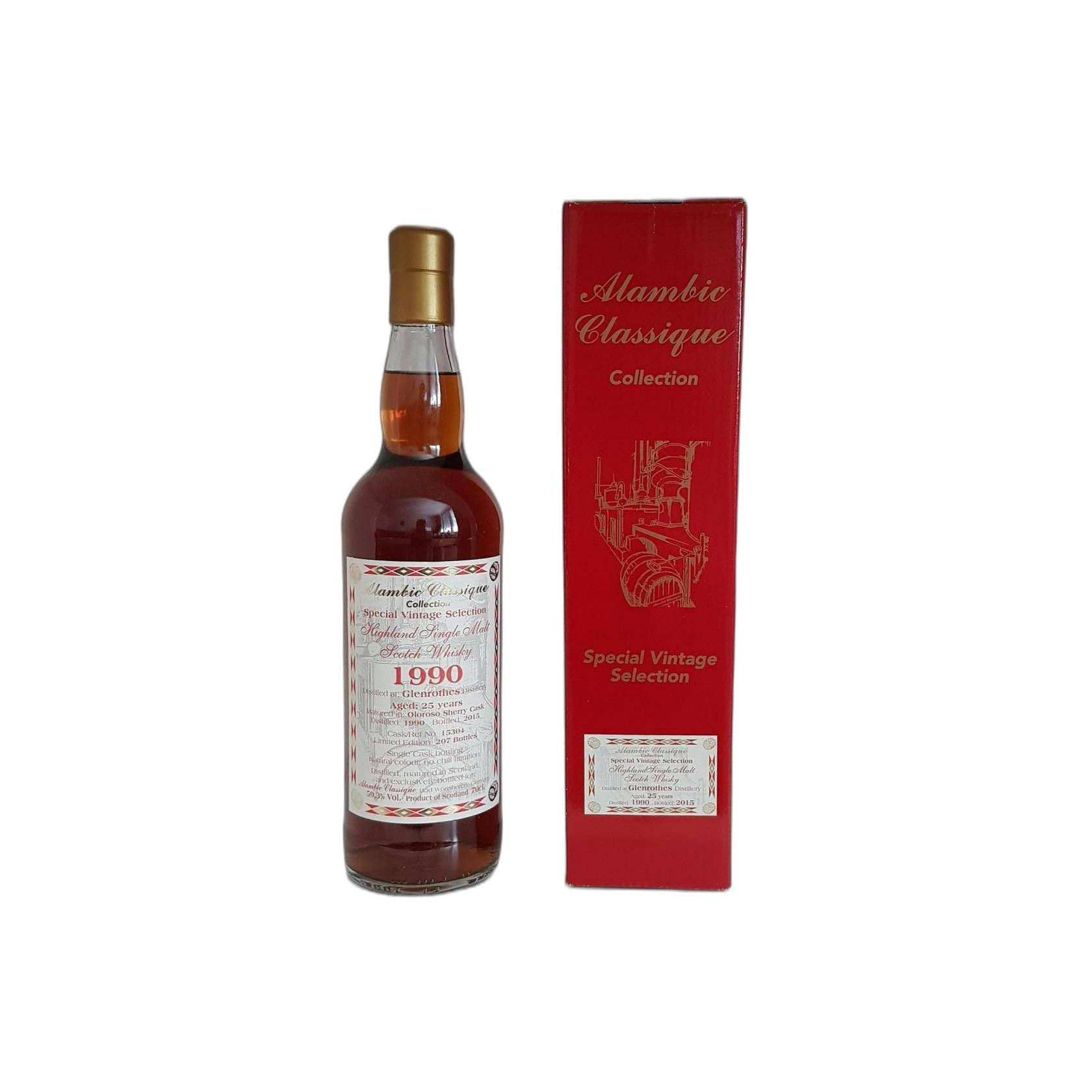 The Glenrothes 1990 25 Years Single Malt Whisky 2