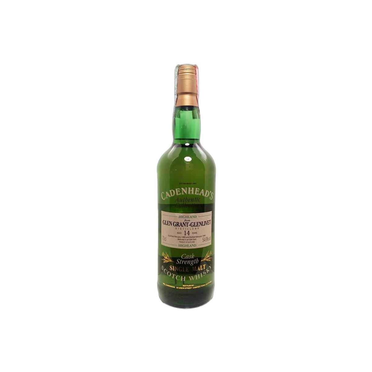 Glen Grant Authentic Collection 1980 14 Years Single Malt Whisky 2