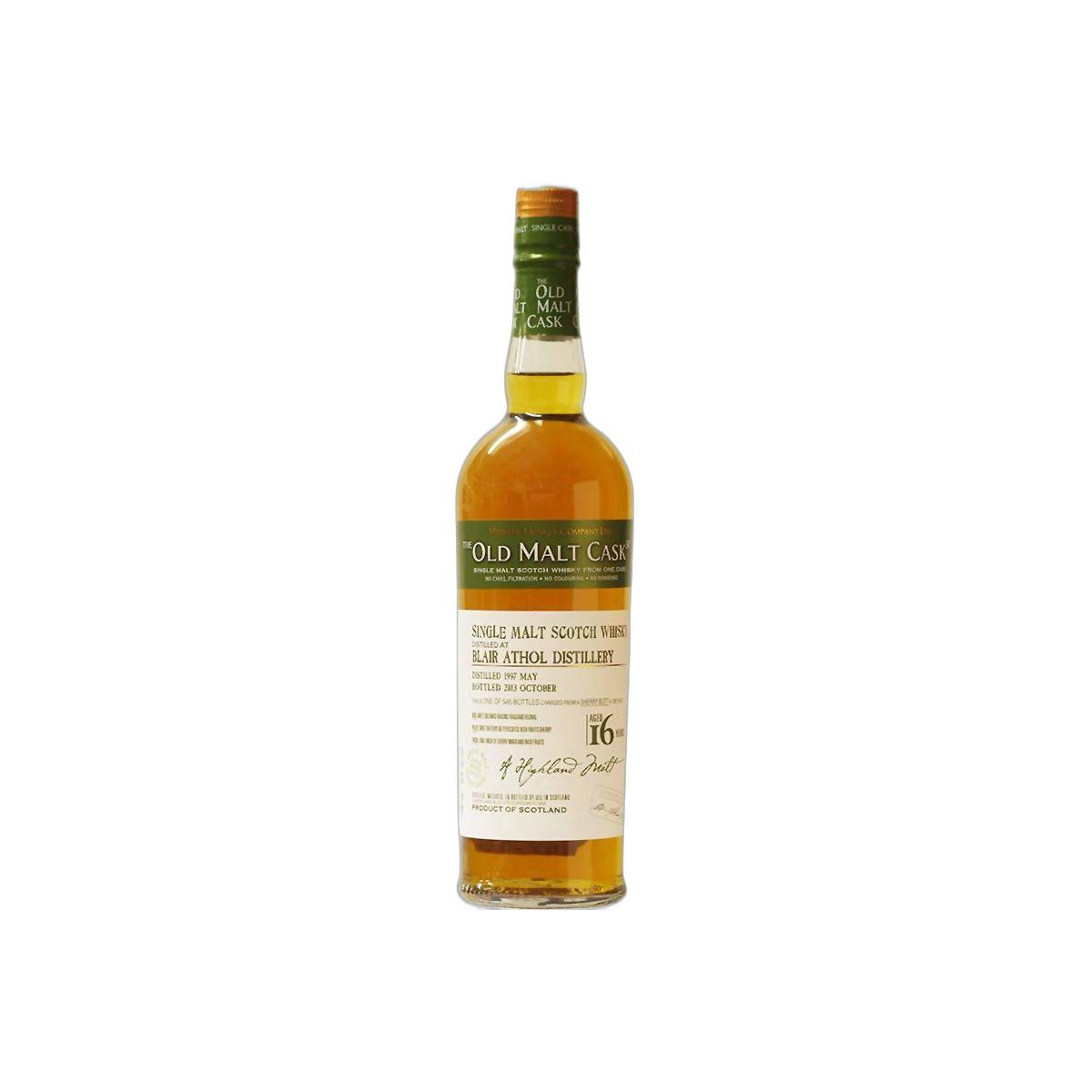 Blair Athol Old Malt Cask 1997 16 Years Single Malt Whisky