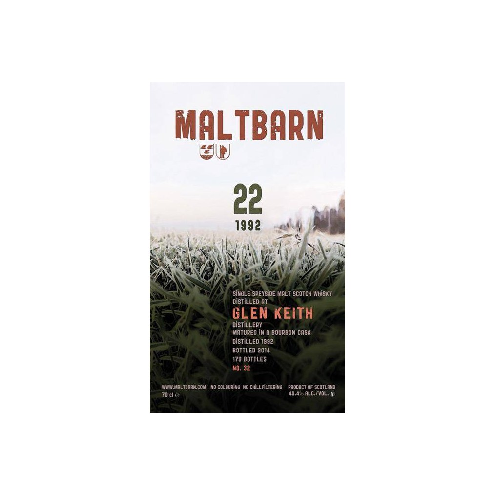 Glen Keith 1992 22 Years Single Malt Whisky 2