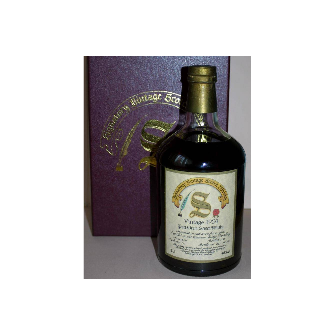 Cameronbridge Vintage Collection - Dumpy 1954 35 Years Single Grain Whisky 2