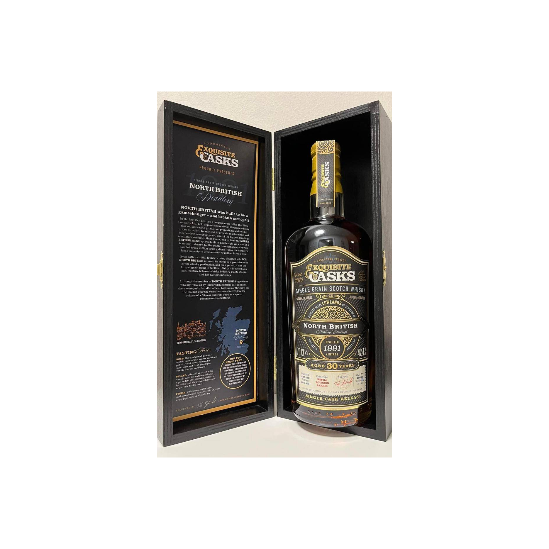 North British 1991 30 Years Single Grain Whisky 3