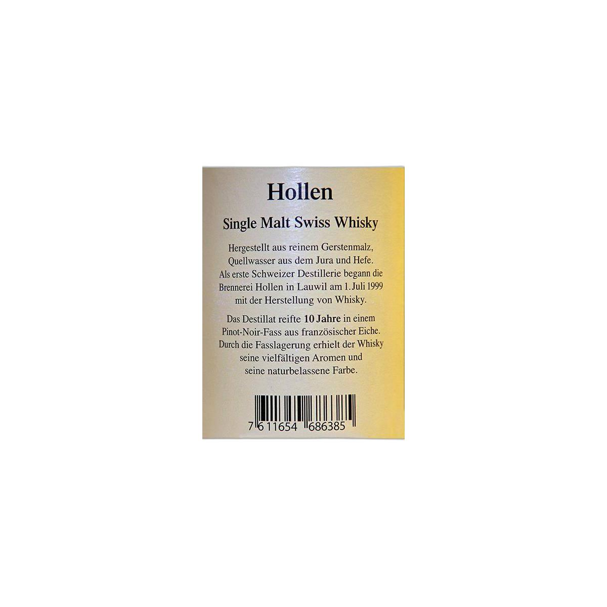 Hollen Single Malt Swiss Whisky 2