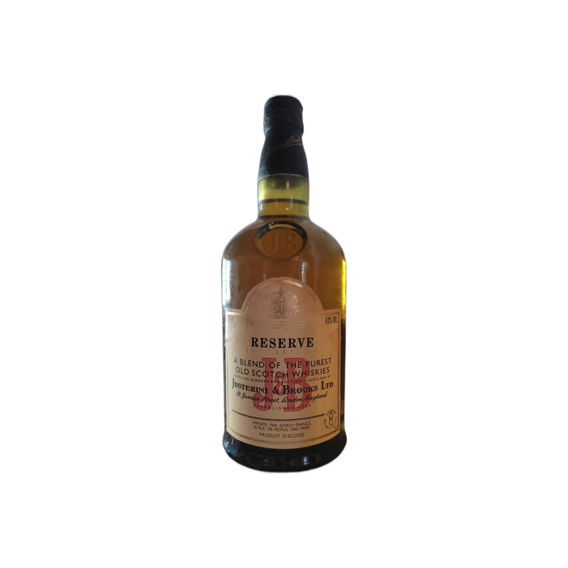 J&B 15-year-old