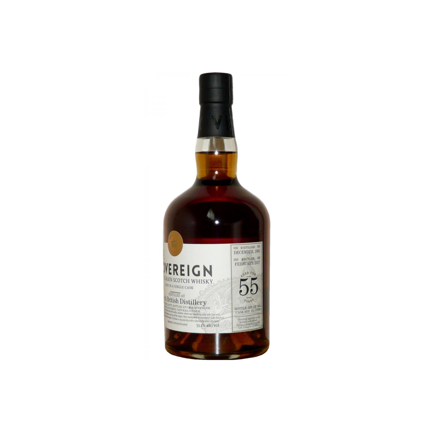 North British 1961 55 Years Single Grain Whisky