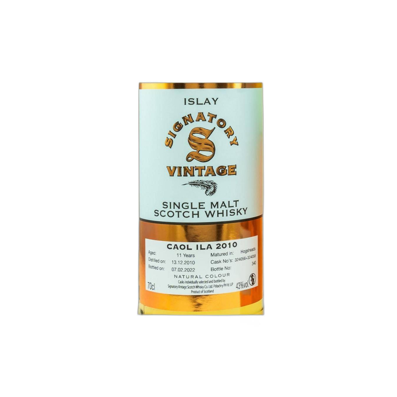 Caol Ila Vintage Collection 2010 11 Years Single Malt Whisky 3