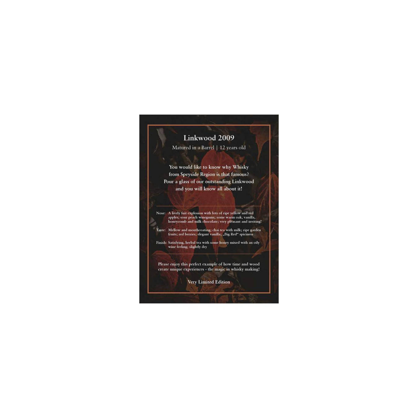 Linkwood 2009 12 Years Single Malt Whisky 3