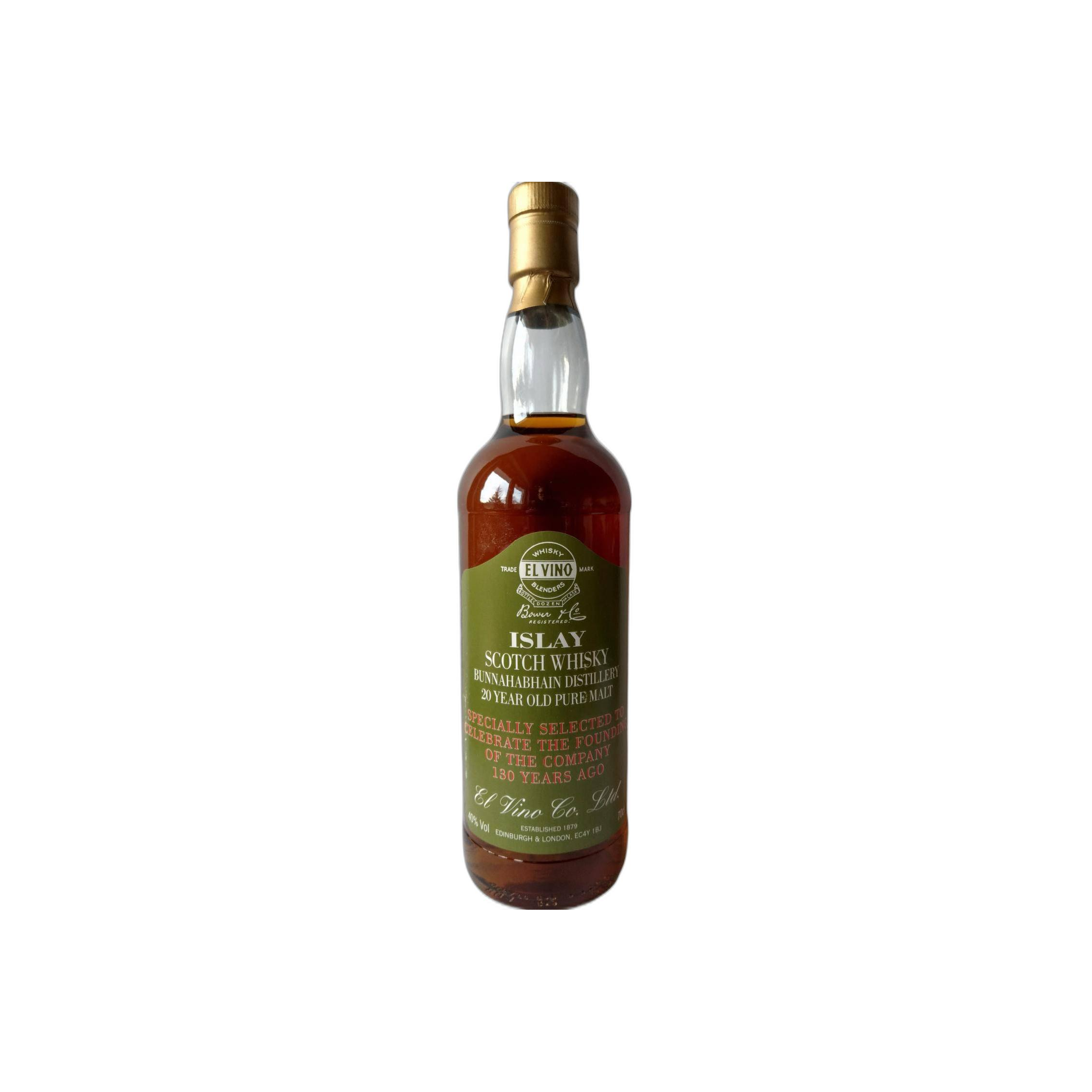 Bunnahabhain 20 Years Single Malt Whisky