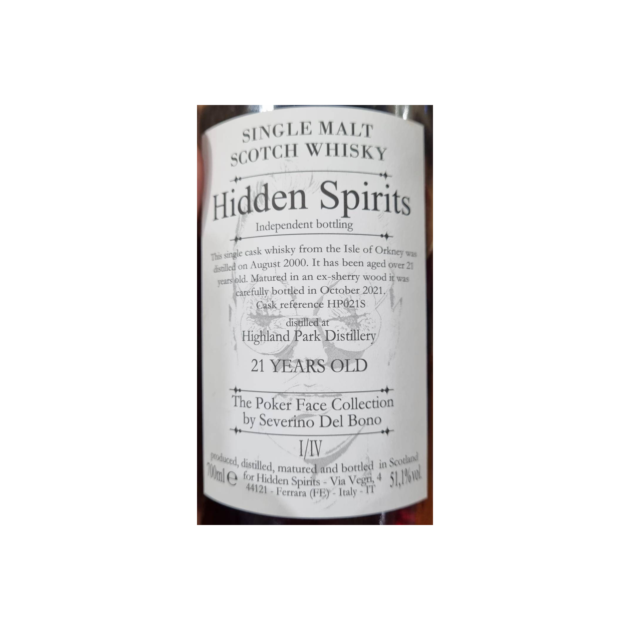 Highland Park 2000 21 Years Single Malt Whisky 3