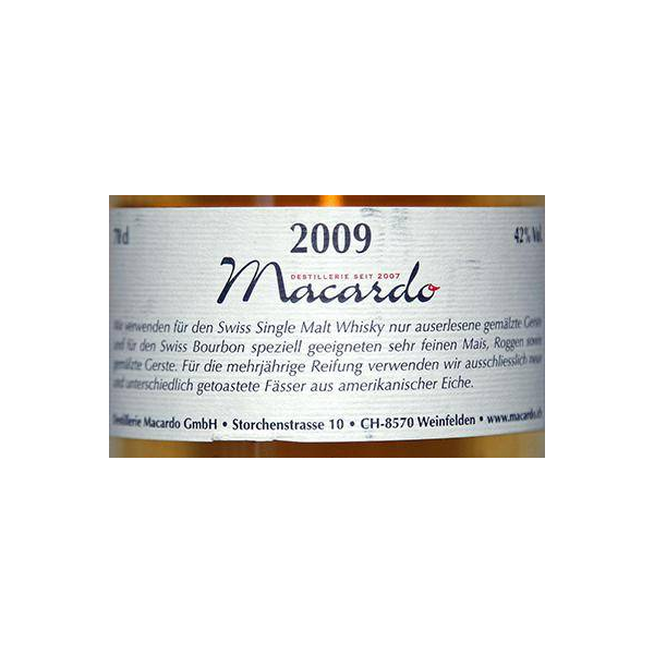 Macardo 2009 Bourbon 3