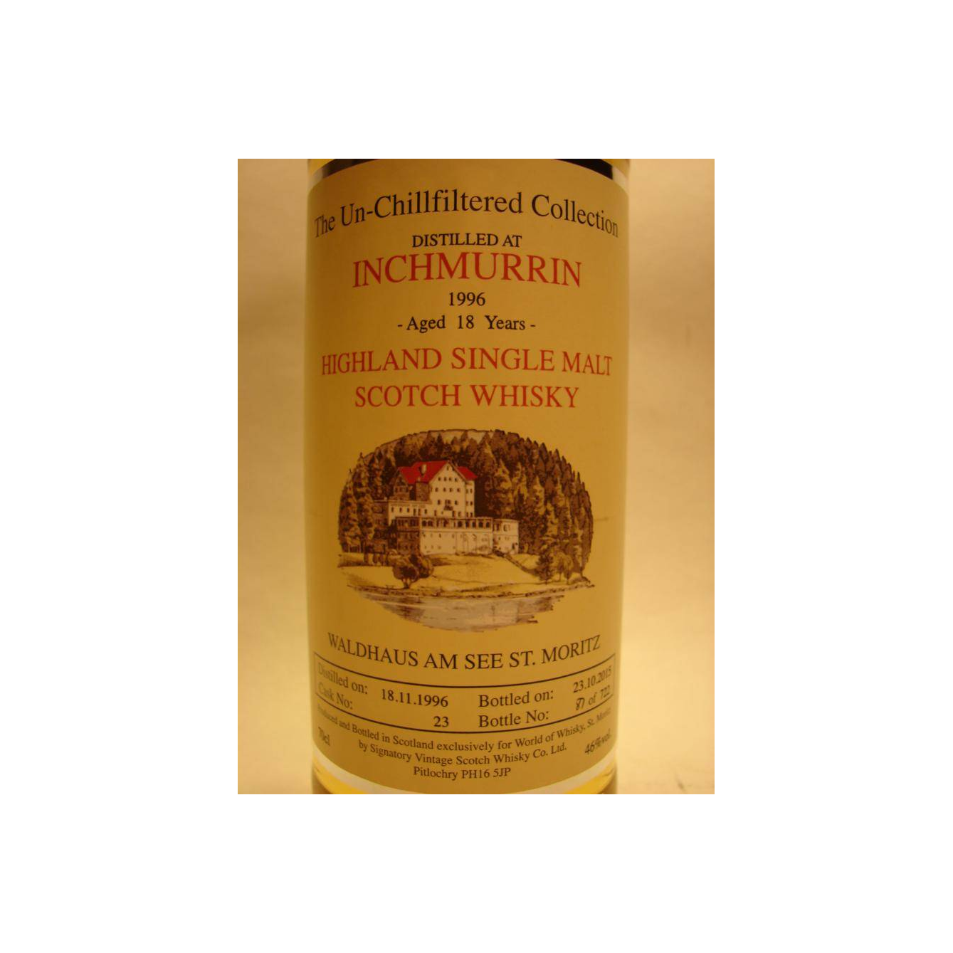 Loch Lomond The Un-Chillfiltered Collection 1996 18 Years Single Malt Whisky