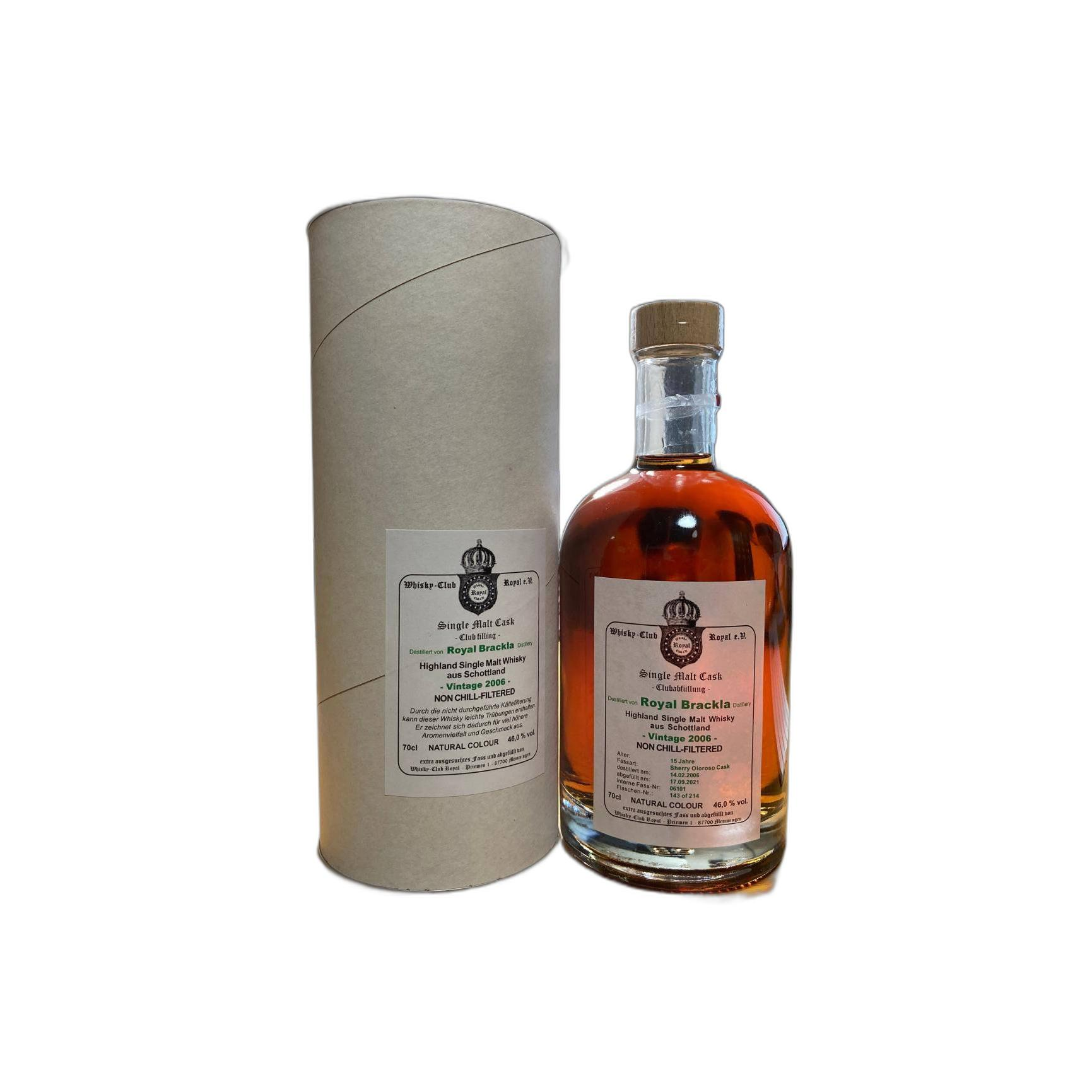Royal Brackla 2006 15 Years Single Malt Whisky 2