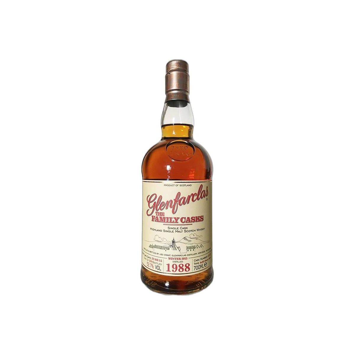 Glenfarclas 1988 27 Years Single Malt Whisky