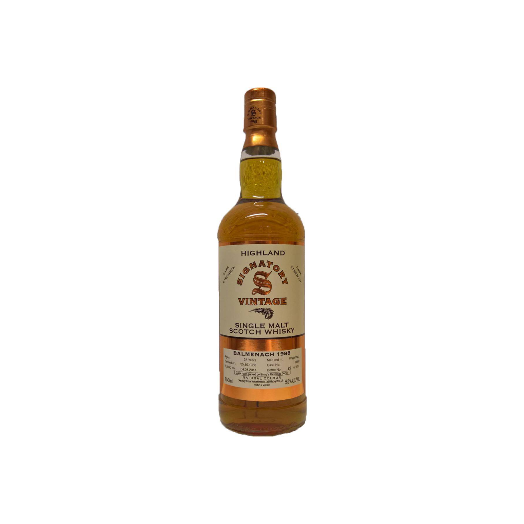 Balmenach 1988 25 Years Single Malt Whisky