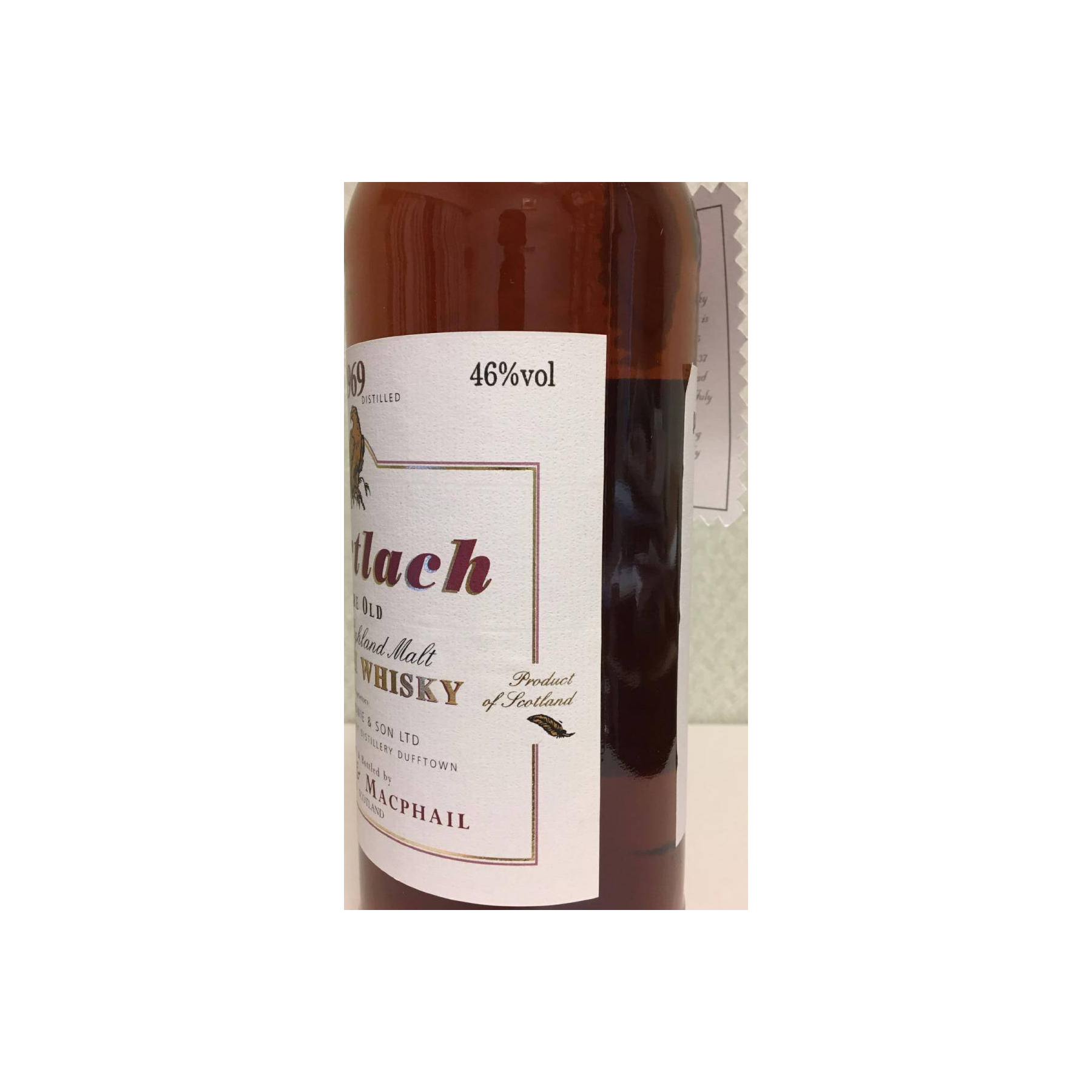 Mortlach 1969 37 Years Single Malt Whisky 3