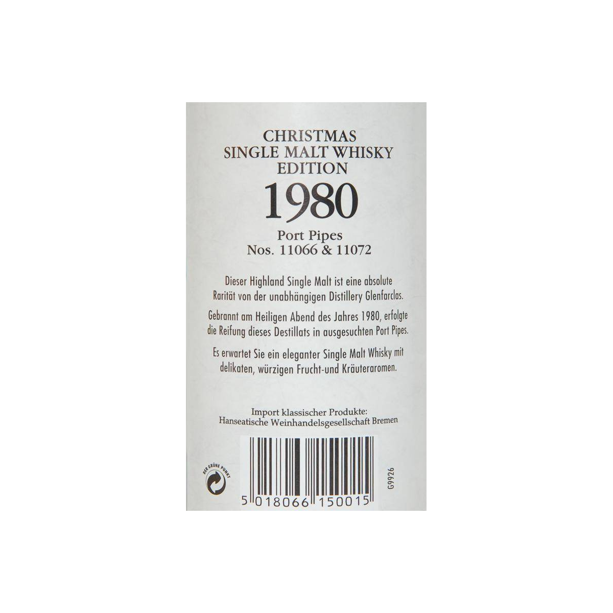 Glenfarclas 1980 33 Years Single Malt Whisky 3