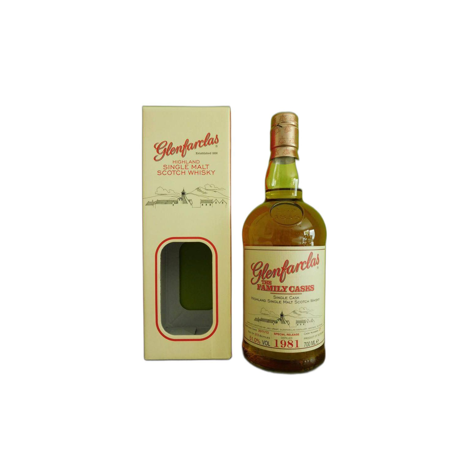 Glenfarclas 1981 32 Years Single Malt Whisky 2