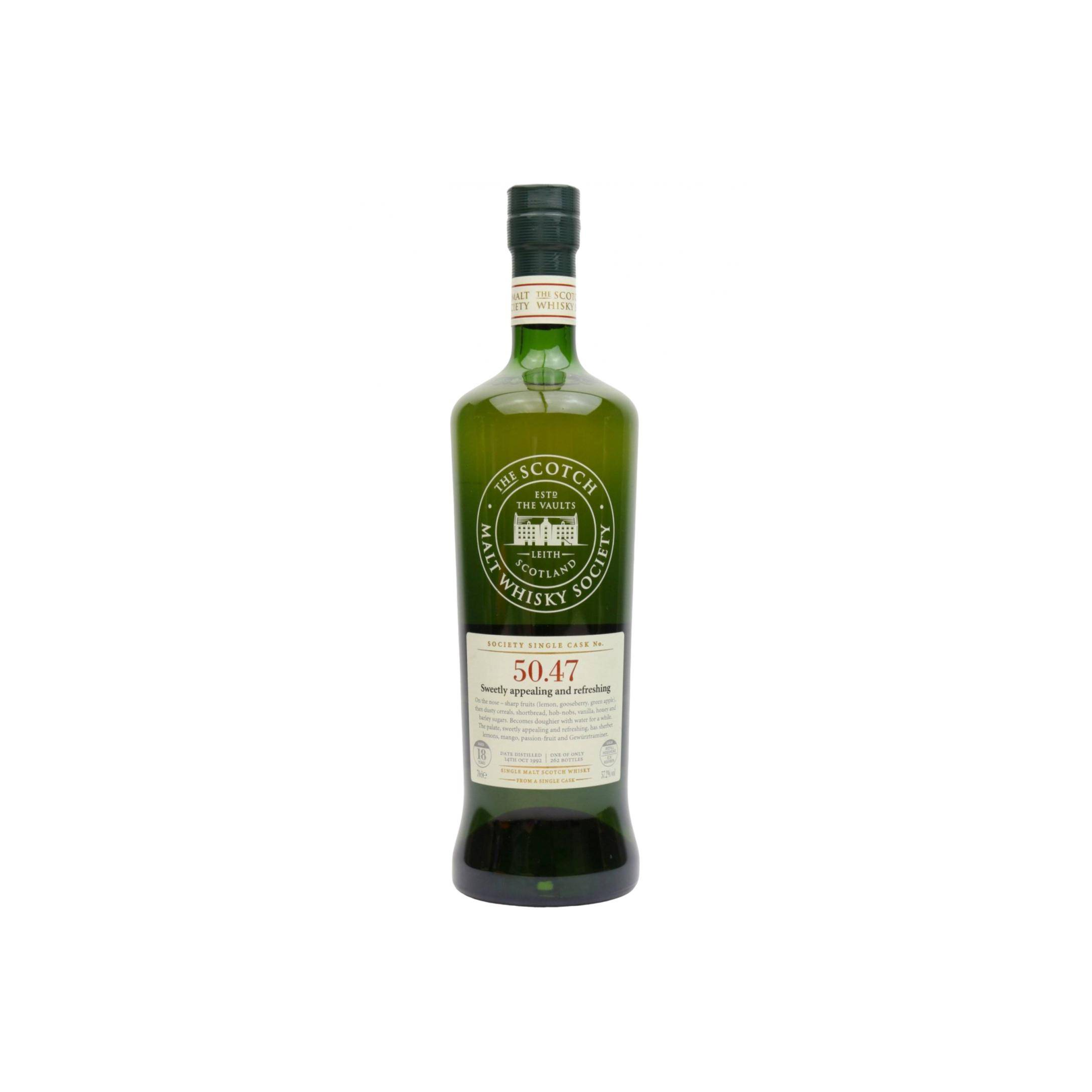 The Scotch Malt Whisky Society 1992 18 Years Single Malt Whisky