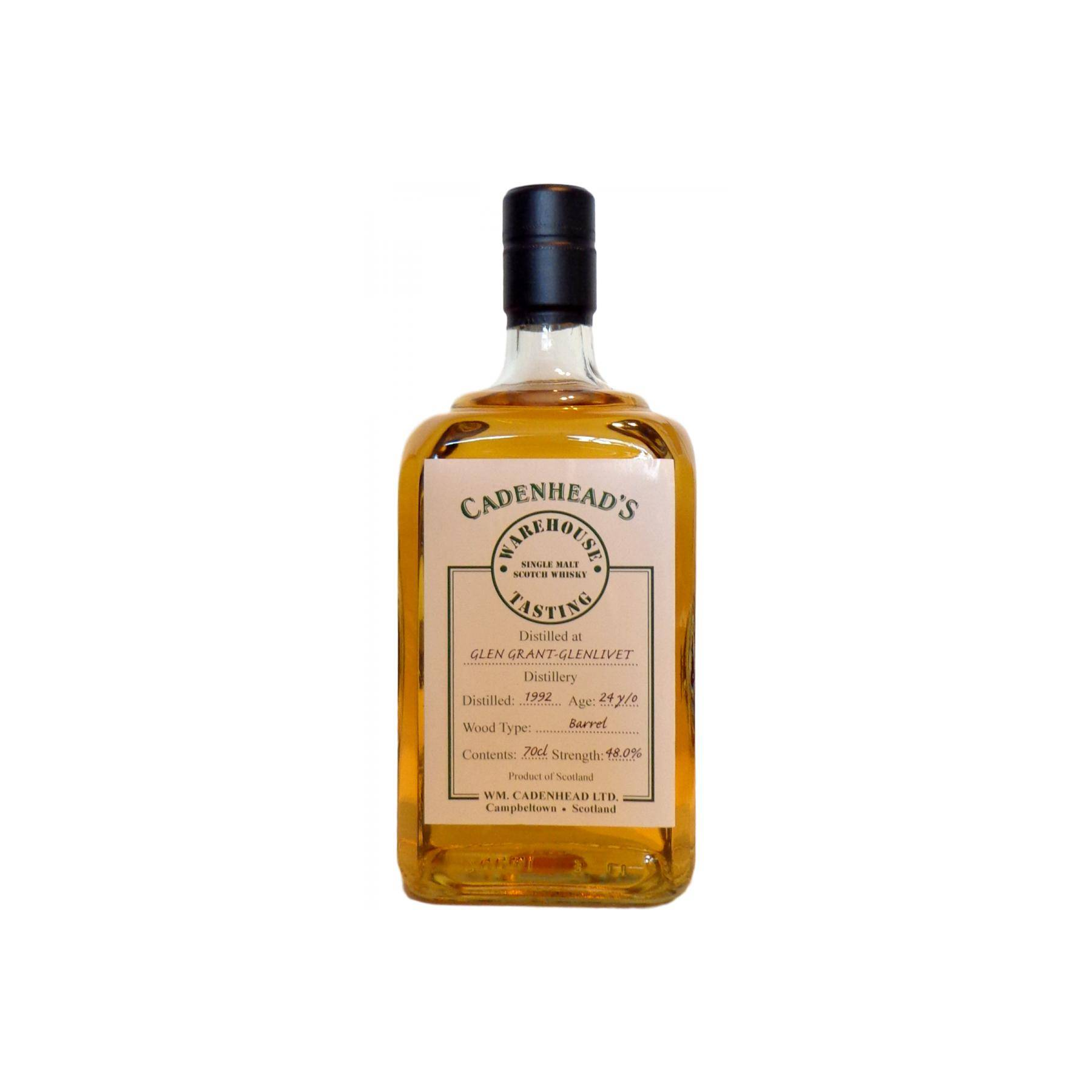 Glen Grant 1992 24 Years Single Malt Whisky