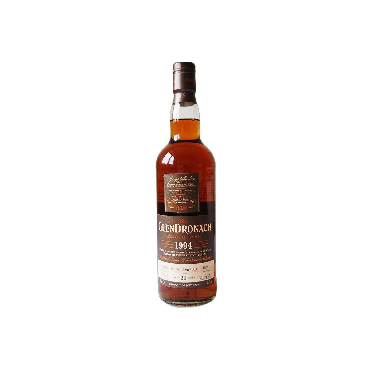 GlenDronach Single Cask 1994 20 Years Single Malt Whisky