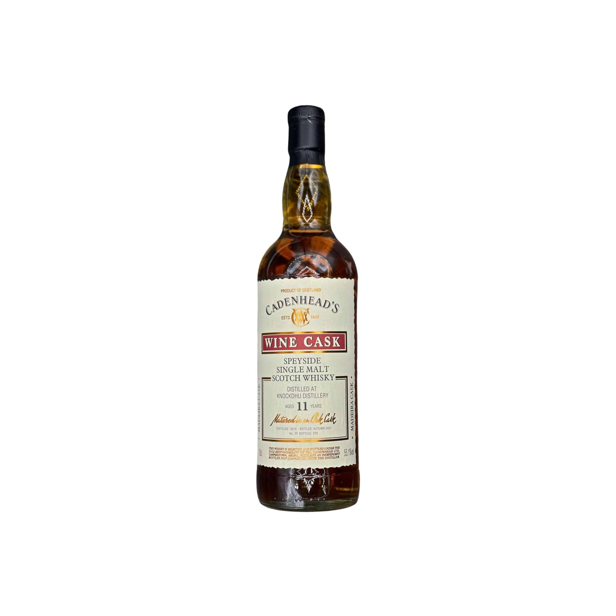 The Knockdhu 2010 11 Years Single Malt Whisky