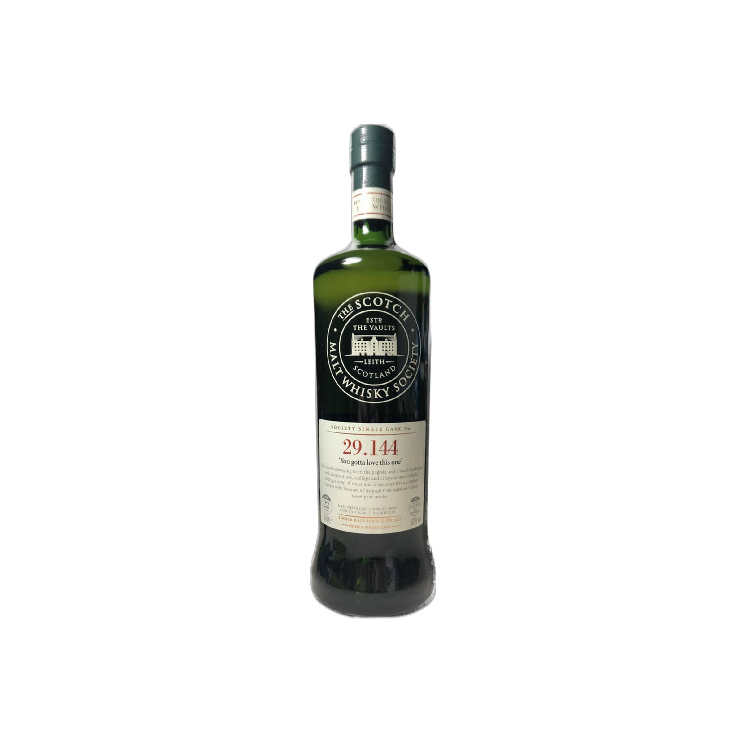 The Scotch Malt Whisky Society 1990 22 Years Single Malt Whisky