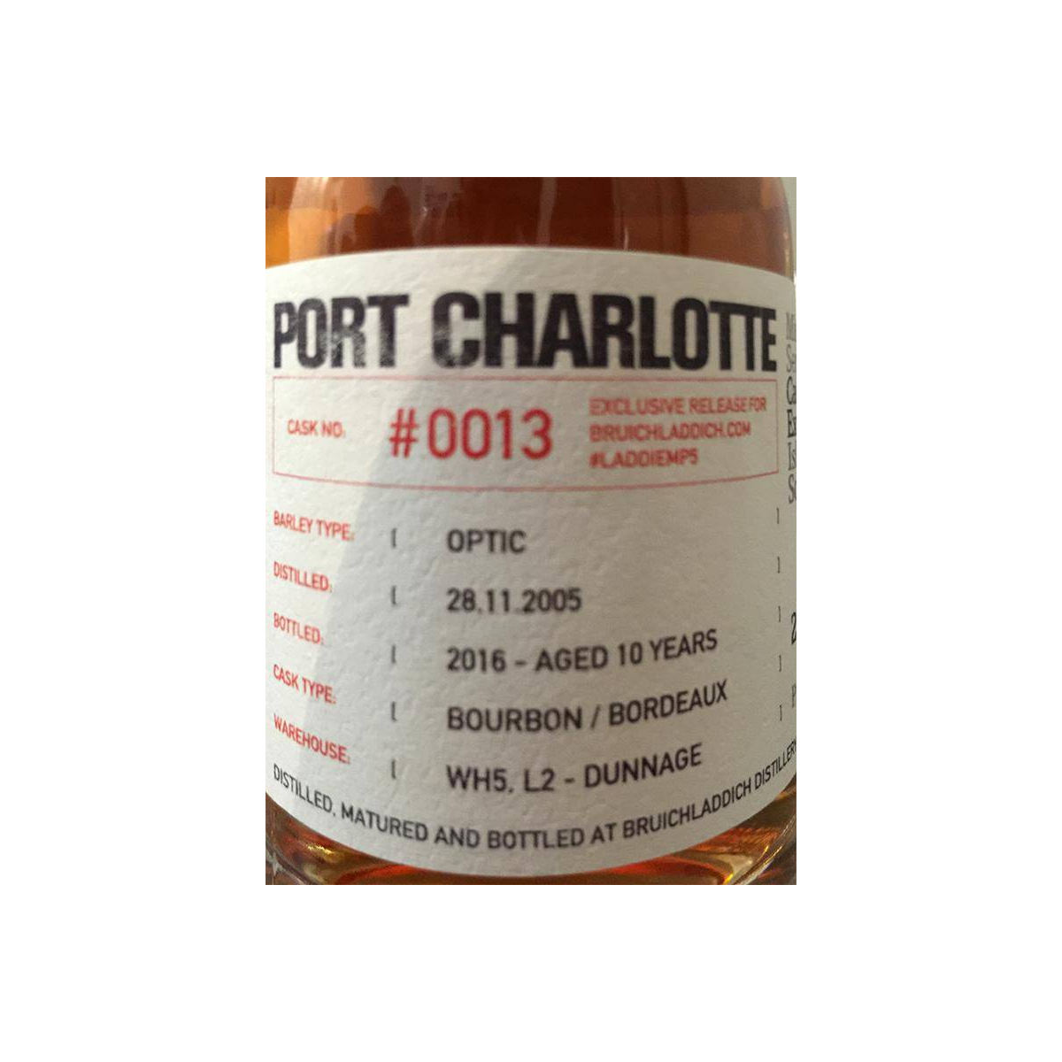 Port Charlotte 2005 10 Years Single Malt Whisky 2