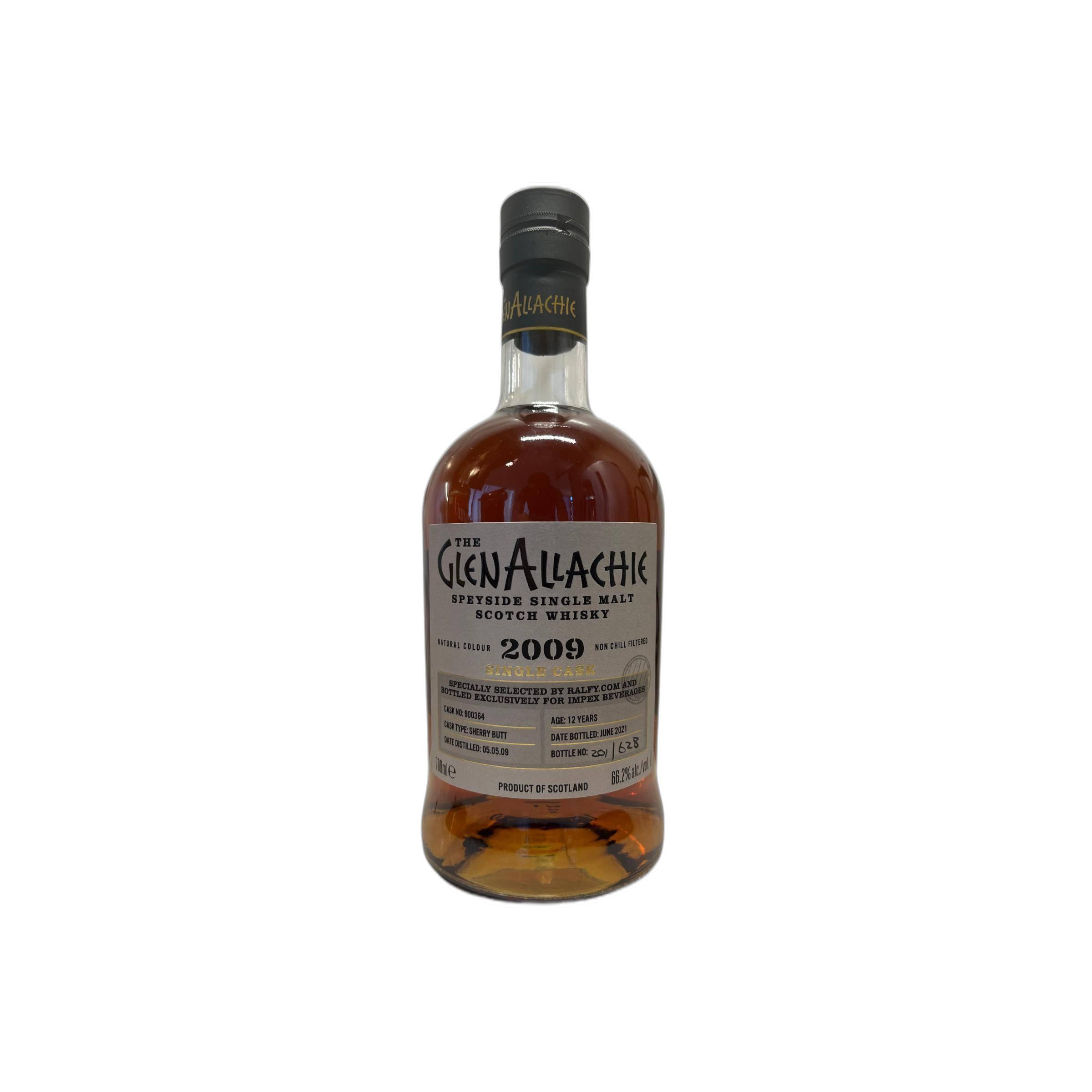 The GlenAllachie Single Cask 2009 12 Years Single Malt Whisky