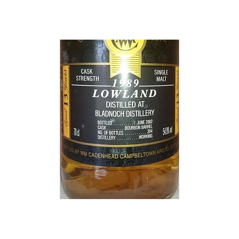Bladnoch Authentic Collection 1989 13 Years Single Malt Whisky 2