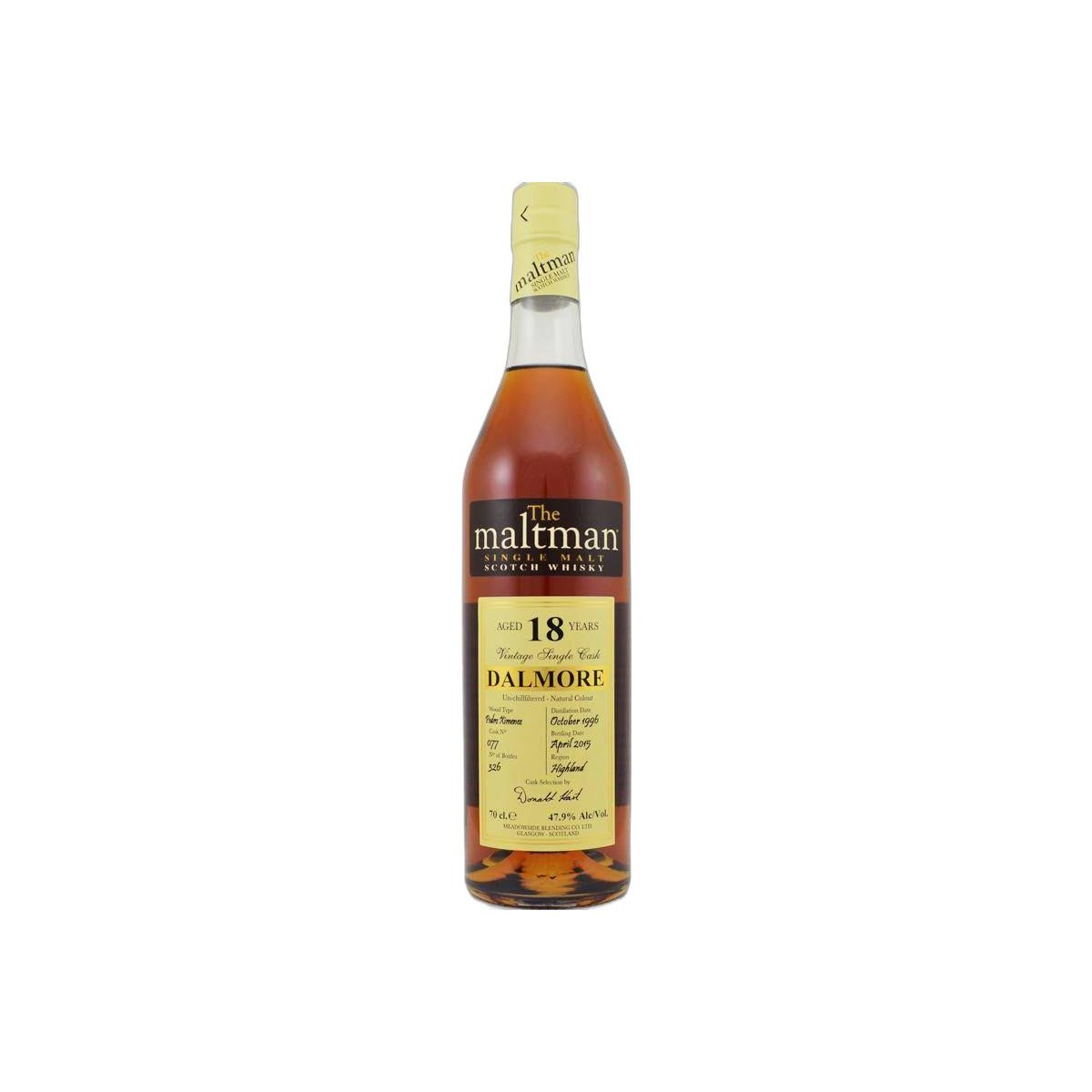 The Dalmore 1996 18 Years Single Malt Whisky